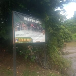 Advertencias del SENAFRONT